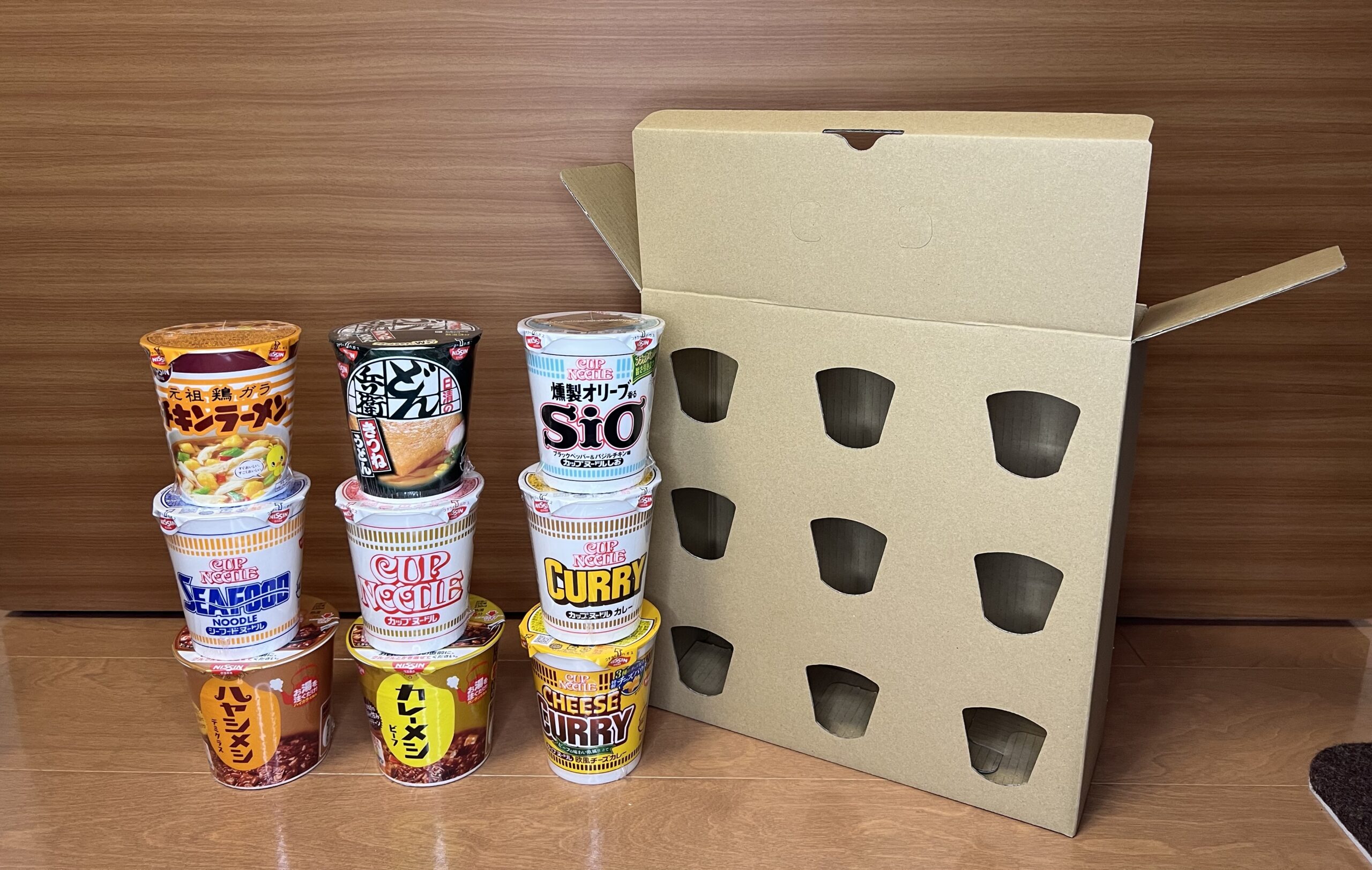 日清食品ローリングストックセット（食品なし） 日清食品「カップヌードルローリングストック」 〜防災